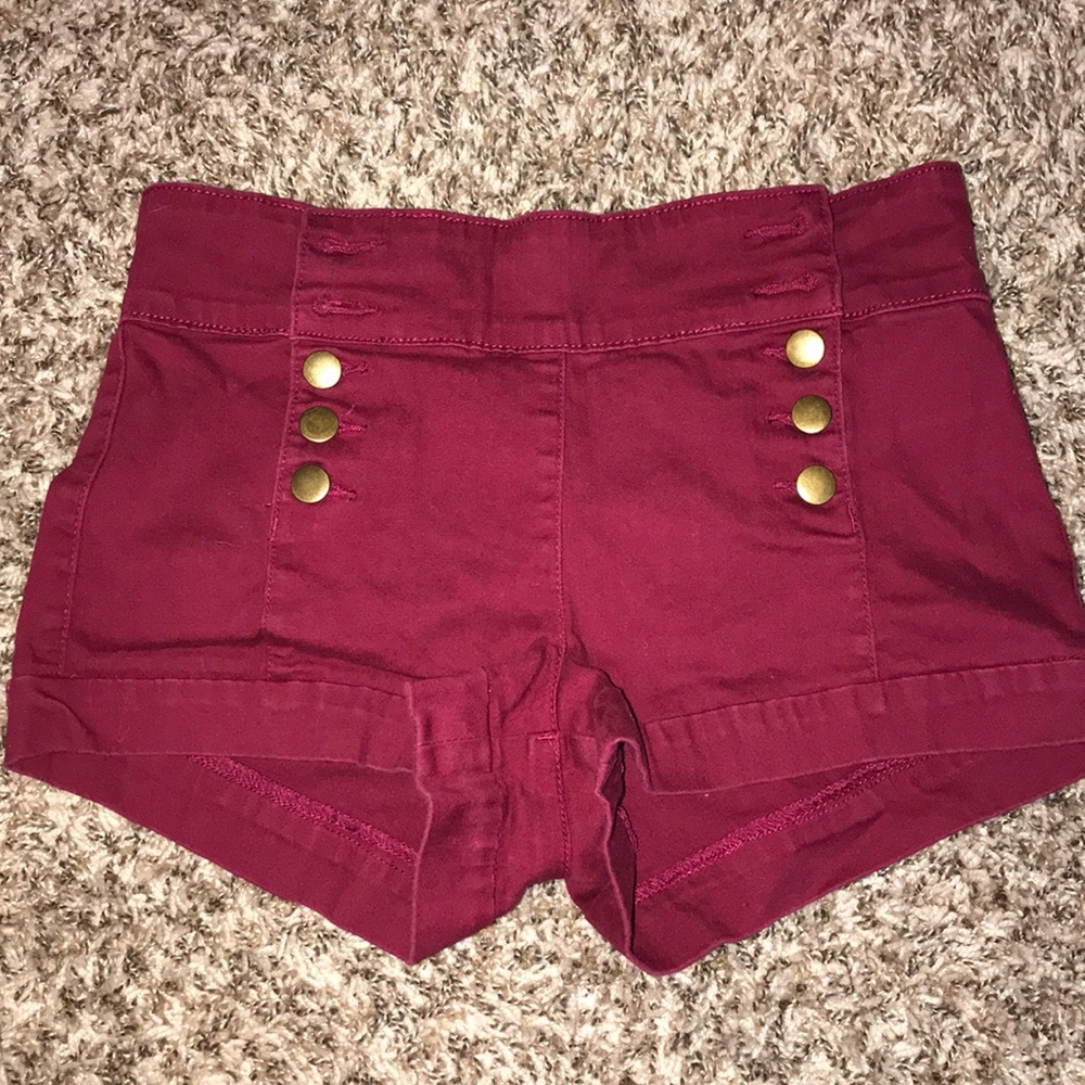 Maroon Shorts